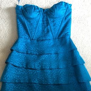 Be Seduced Blue Mini Dress Size 2